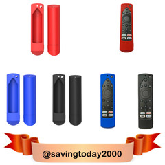 IR Remote with Silicone Case Cover for Toshiba Fire TV CT-RC1US-19 CT-RC1US-21