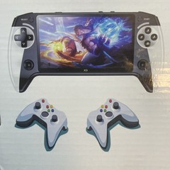 X-9 Black Hawk 5.5 In Large Screen Handheld Game system F1