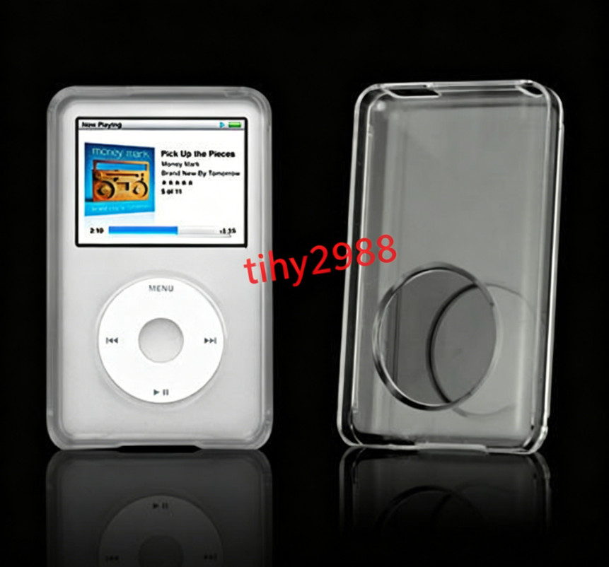 🌟NEW Crystal Clear Protective Case for iPod Classic 5th 6th 30 60 80 120 160GB