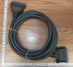 Genuine Belkin (F2A032-10) Gray Parallel Computer Printer Data Cable Only *READ*