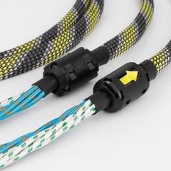 HI-END Pair Speaker Cable Bi-Wire 12 AWG HiFi Loudspeaker Single Wire