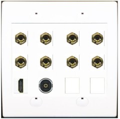 8 BANANA HD 2 NONE-OLD TOSLINK Wall Plate