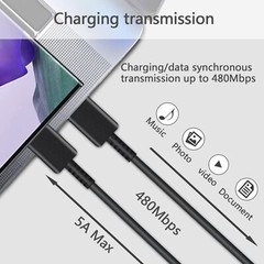 45W Wall Adapter USB-C Charging Fast Power Charger For Samsung Galaxy S24 S23 S2