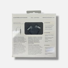 Master & Dynamic Gray ME03′ In-Ear Mic High Performance Earphones Headphones