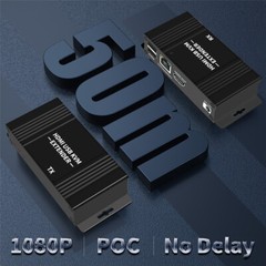 60M HDMI KVM Extender over Ethernet Cat5e/6 HDMI USB RJ45 Extender Keyboard Mous