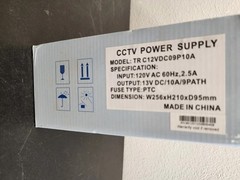 Professional Surveillance Power Distribution Box,30A, 18 outputs.TR C12VDC09P10A