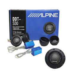 Pair Alpine DDT-S30 360W 2.5CM 1″ Soft Dome Balanced Car Audio Speakers Tweeters