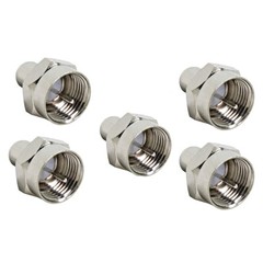 Terminator 75 OHM F Port Screw-on 5-2050Mhz 5 Pack