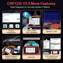 2026 LAUNCH CRP123I V3.0 Elite ABS SRS OBD2 Code Reader Car Diagnostic Scanner