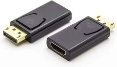 Displayport to HDMI Converter，DP to HDMI Adapter [2-Pack],3840x2160p Male to …