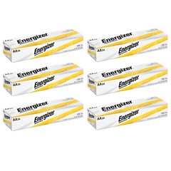 288 Energizer Industrial AA Alkaline Batteries (EN91, LR6)