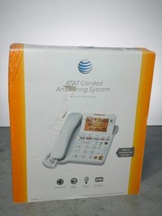 AT&T CL4940 Corded Phone Digital Answering System Big Button Backlit