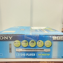 New Unopened SONY DVP-NS575P CD DVD Player Silver CD-R/RW jpg & mp3 UGLY Box! :)