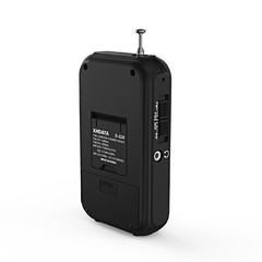 AM/FM/SW Portable Radio D220 Shortwave Receiver Pocket Radio Battery Operated US