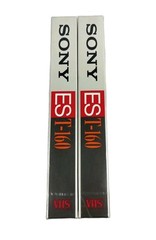 Sony ES T-160 Repeated Taping Up To 8 Hours Recording VHS NEW SEALED Lot Of 2