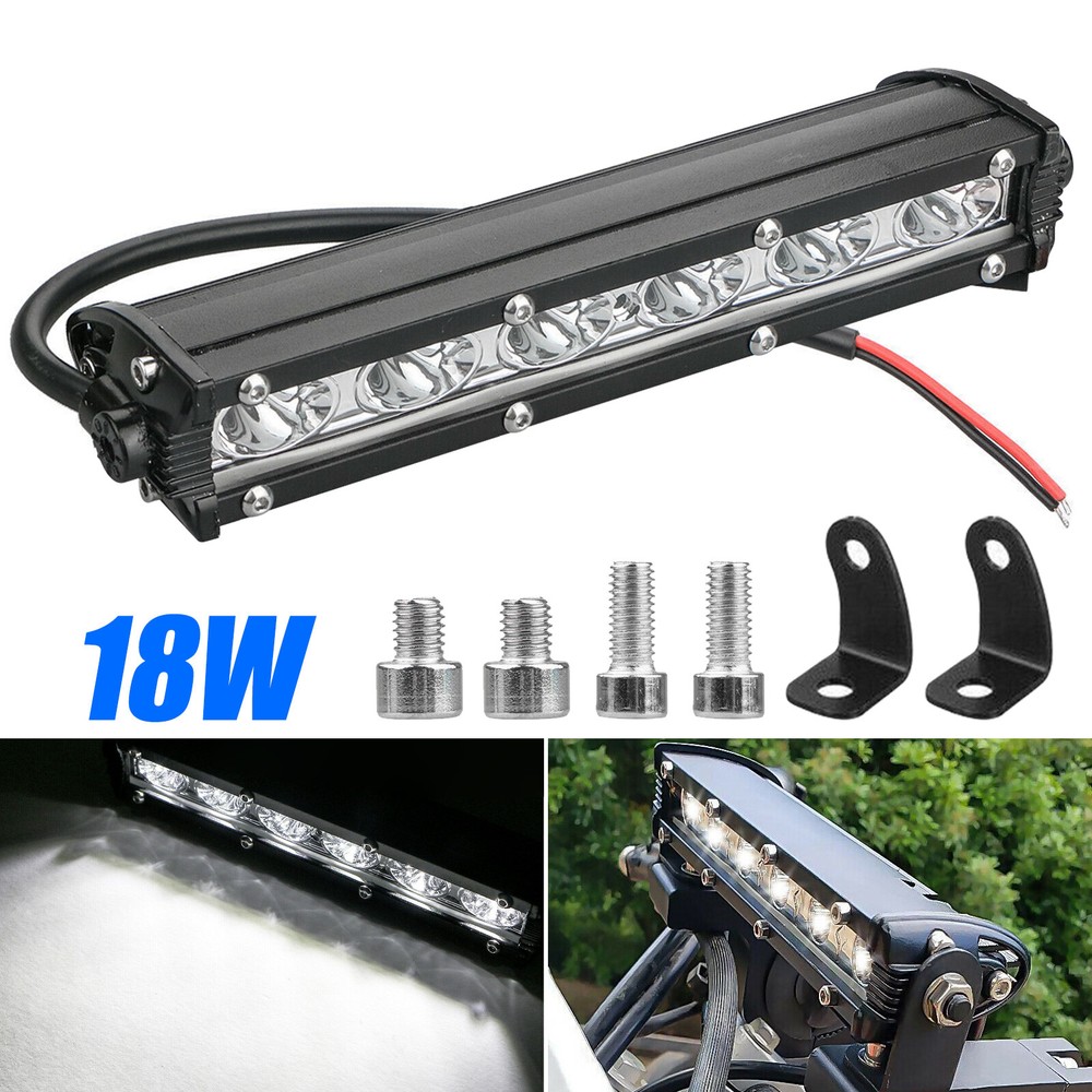 7″ inch LED Work Light Bar Spot Flood Pods Offroad Fog Driving Truck SUV ATV 4WD