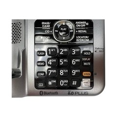 Panasonic KX-TG7641 DECT 6.0 PLUS Base & 4 Cordless Handsets KX-TGA660