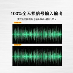 1X 4 In 1 Out/ 1 In 4 Out RCA Audio Switcher Splitter HiFi Stereo Audio Switcher