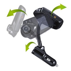 Car Bluetooth FM Transmitter Radio MP3 Wireless Adapter Hands-Free 3Port Charger
