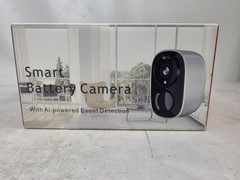 Hawkray Wireless Outdoor Camera – White 2.4GHz Wi-Fi Night Vision Weather Proof