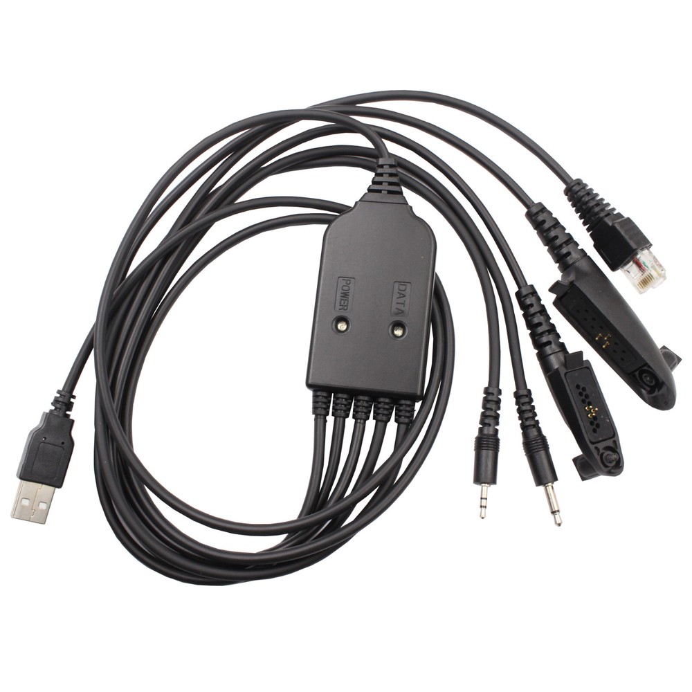 5 in 1 FTDI USB Programming Cable for Motorola GM300 GM140 GM160 GM338 GM340