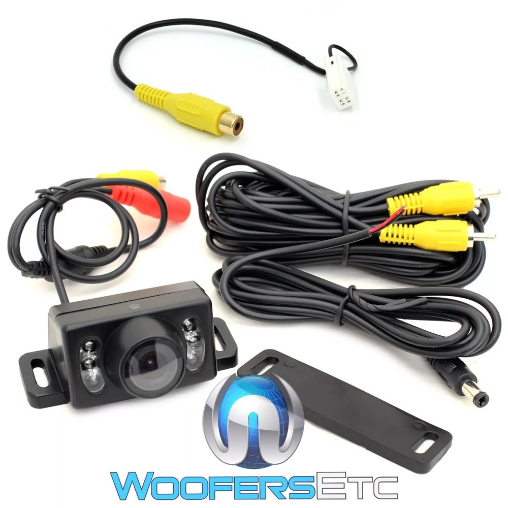 pkg ECLIPSE UC100 UNIVERSAL REAR-VIEW PLUG & XO HTC37 CAMERA FOR AVN DVD TV UNIT