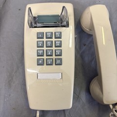 Cortelco 2554-V-IV 255409-vba-20m Wall W/ Volume Ivory