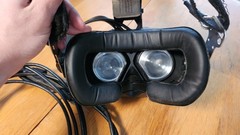 HTC Vive Virtual Reality 2x Headset LOT – USED in Raving Rabbids Arcade – TESTED