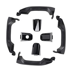 Door Handles Gloss Black Painted 4 PCS for 2014-2019 Silverado Sierra GMC 1500