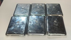 Apple iPod Nano 3rd Gen 4GB 8GB Silver – A1236 Parts Only Or Repair LOT OF 6