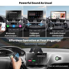 ATOTO 9In Android Portable Car Stereo DriveChat AI Wireless Carplay GPS Tracker