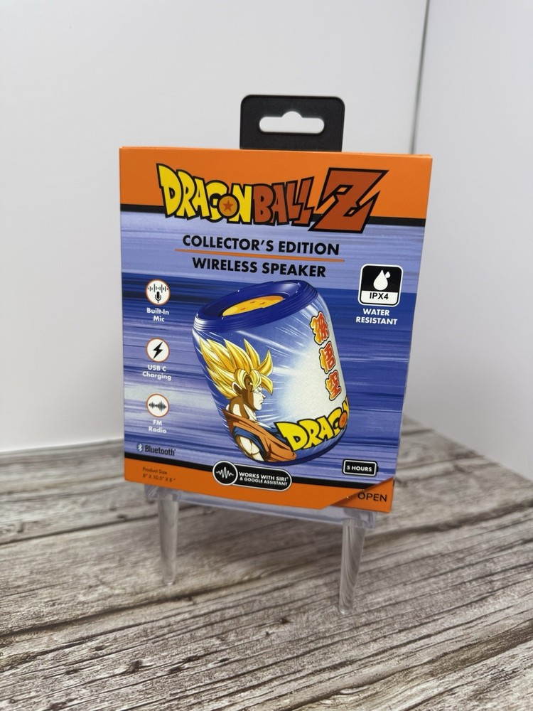 Dragon Ball Z Collector’s Edition Wireless Speaker Bluetooth IPX4 FM Mic USB-C