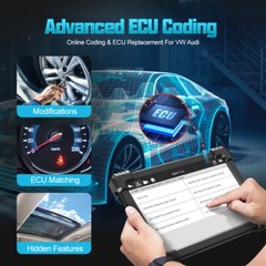 Automotive All System Diagnostic Scanner OBD2 Car Code Reader Scan Tool ABS SRS