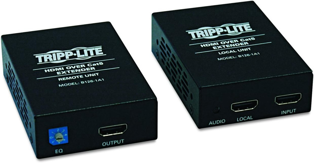 HDMI over Cat5 / Cat6 Ethernet Cable Extender for Audio/Video, Video Receiver an