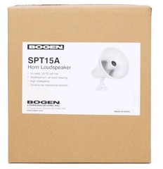NEW Bogen SPT15A 15W Reentrant Paging Horn Loudspeaker 25V 70V Amplifier Speaker