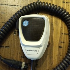 Standard Communications MP566 Hand Microphone Vintage 4-Pin Radio Mic Japan a8