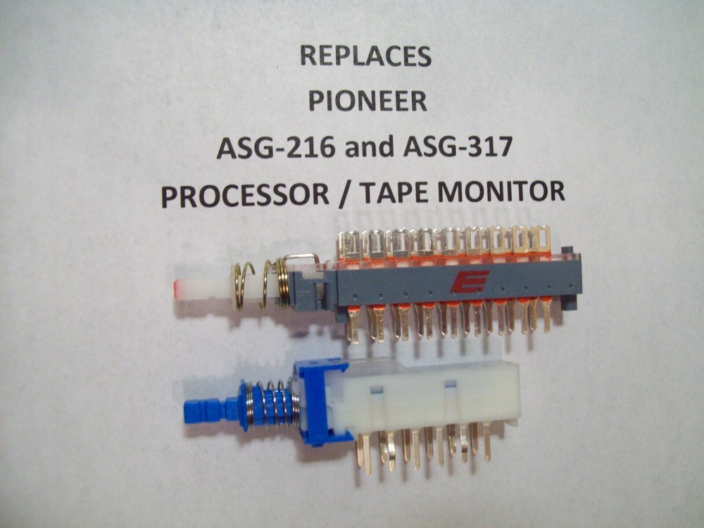 Push Button Switch Repair Kit for Pioneer RG-2, RG-9, Processor / Tape Monitor
