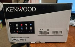 Kenwood DMX7709S 6.8″ Monitor with Receiver and Capacitive Touch Panel – Black