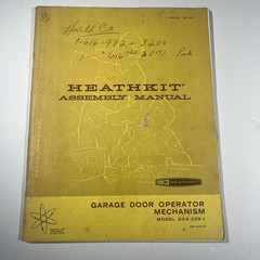 Lot of 4 Heathkit Assembly Manuals GD-97, GD-77, GD-113 and GDA-209-1