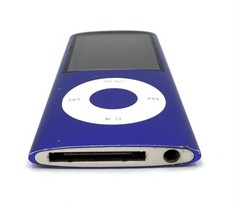 Apple iPod Nano 4th Generation Purple MP3 Player 8GB Model A1285 – Tested