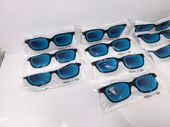 Lot of 10x Brand New Real D 3D Glasses ADULT Size PN: 0030109-001 ***