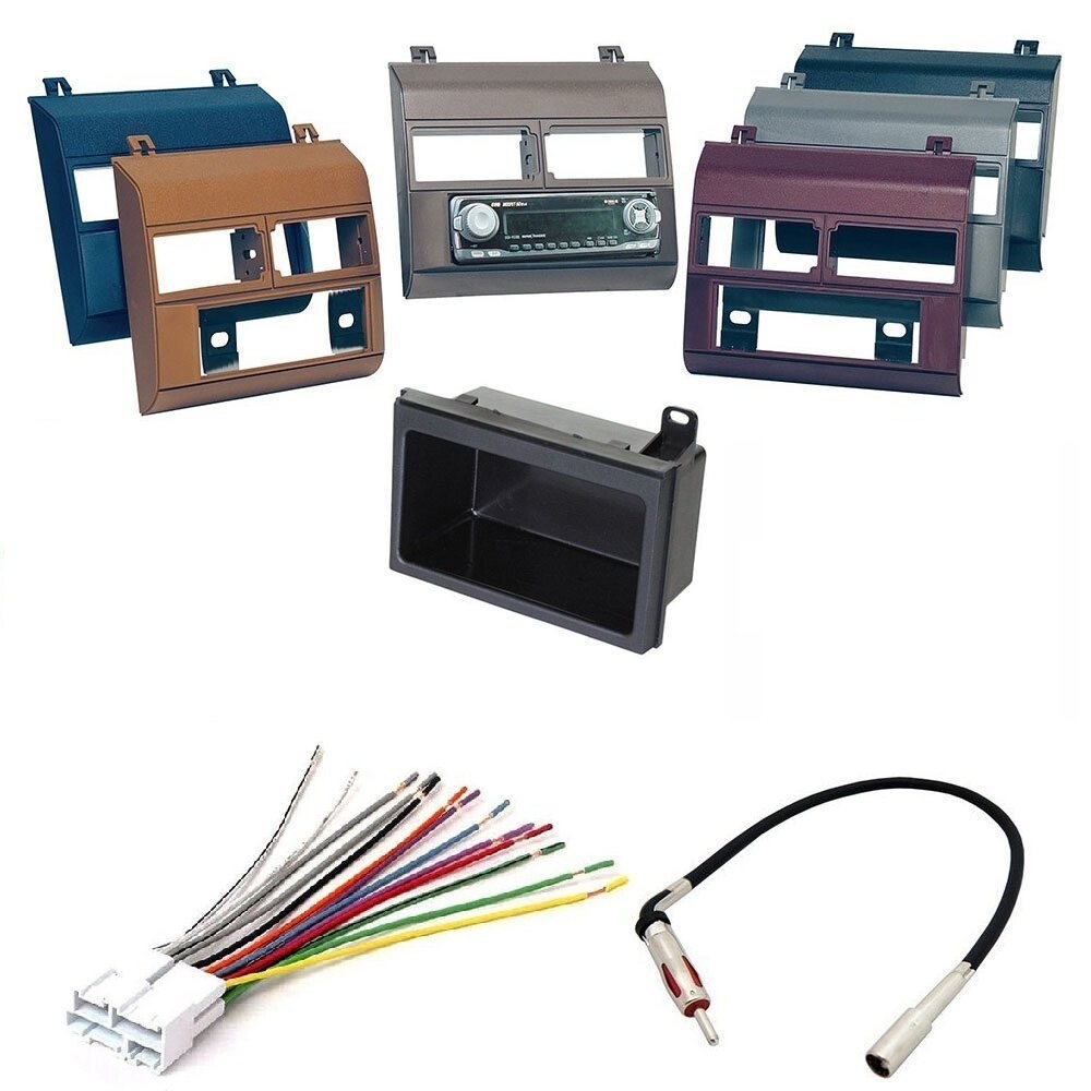 Complete New Car Stereo Installation Dash Kit for Chevy, GMC Models Listed Below