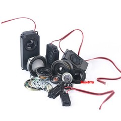 4Ω 8ohm Round/Oval Loud Speaker Small Trumpet 0.25W/0.5W/1W/2W/3W/5W Loudspeaker