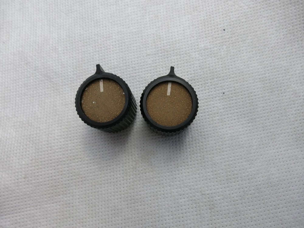 Original VINTAGE JBL L200 Cast Aluminum Crossover Knobs PAIR