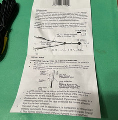 Xantech 283TPD Twin Plug Blink-IR Mouse Emitter. NOS