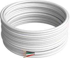 250ft 14AWG 4-Conductor In-Wall Speaker Wires Cable, CL2 Rated Audio Bulk – 14/4