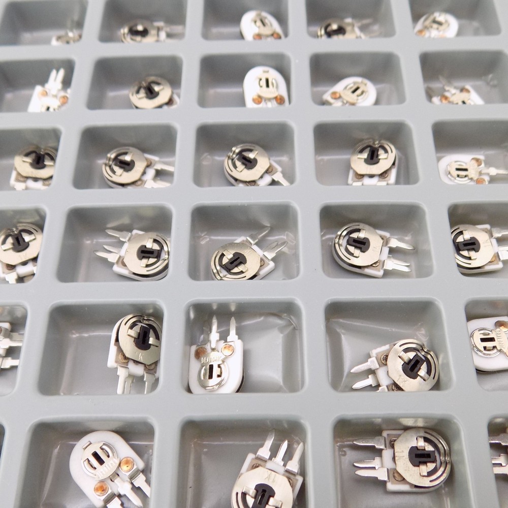 10x DRALORIC Ceramic Trimmers Resistor 1Kohm 20% 70 WTD-K-P-C