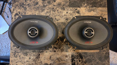 Alpine Type R SPR-68 2-Way 6in. x 8in. Car Speaker Set Of 2 Pair
