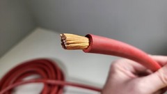 25 Feet 1/0 AWG Tru Spec #TeamWeldingWire Copper Welding Battery cable Wire RED
