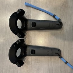 HTC Vive Complete VR System Headset Controllers Base Stations Box Tested Works